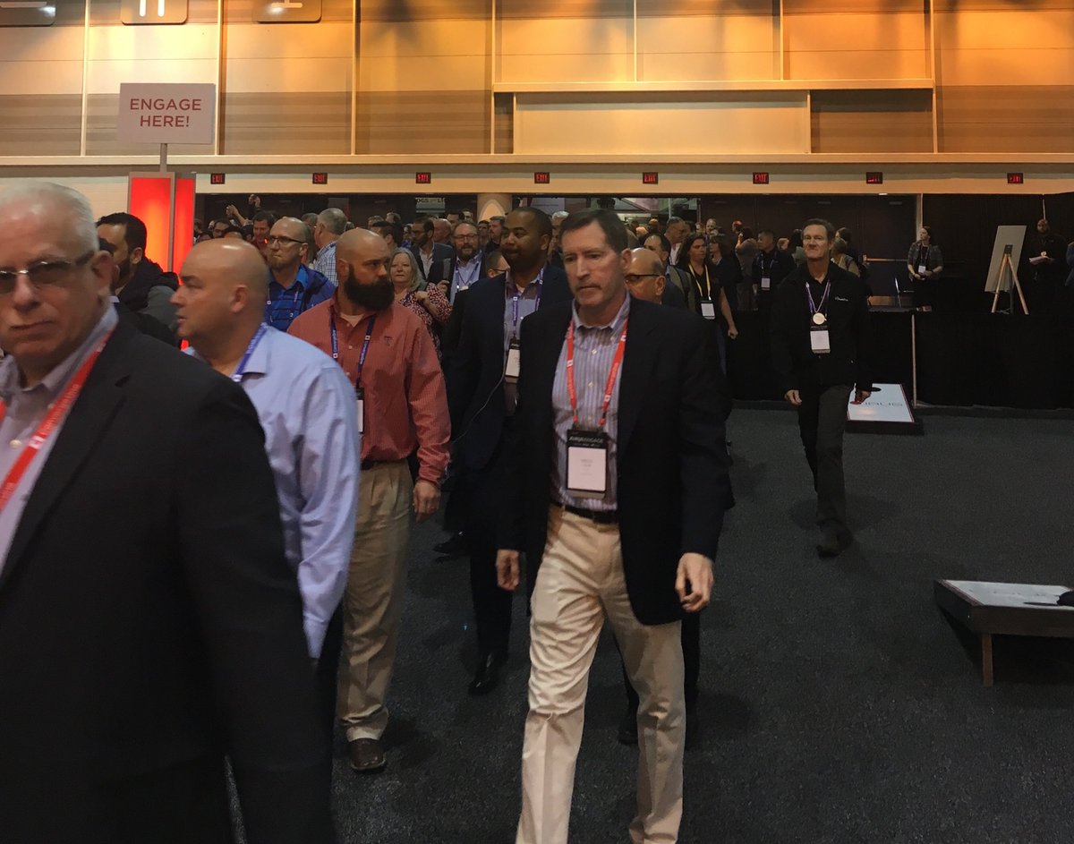 Expo doors opening so come see ScanSource! #AvayaEngage