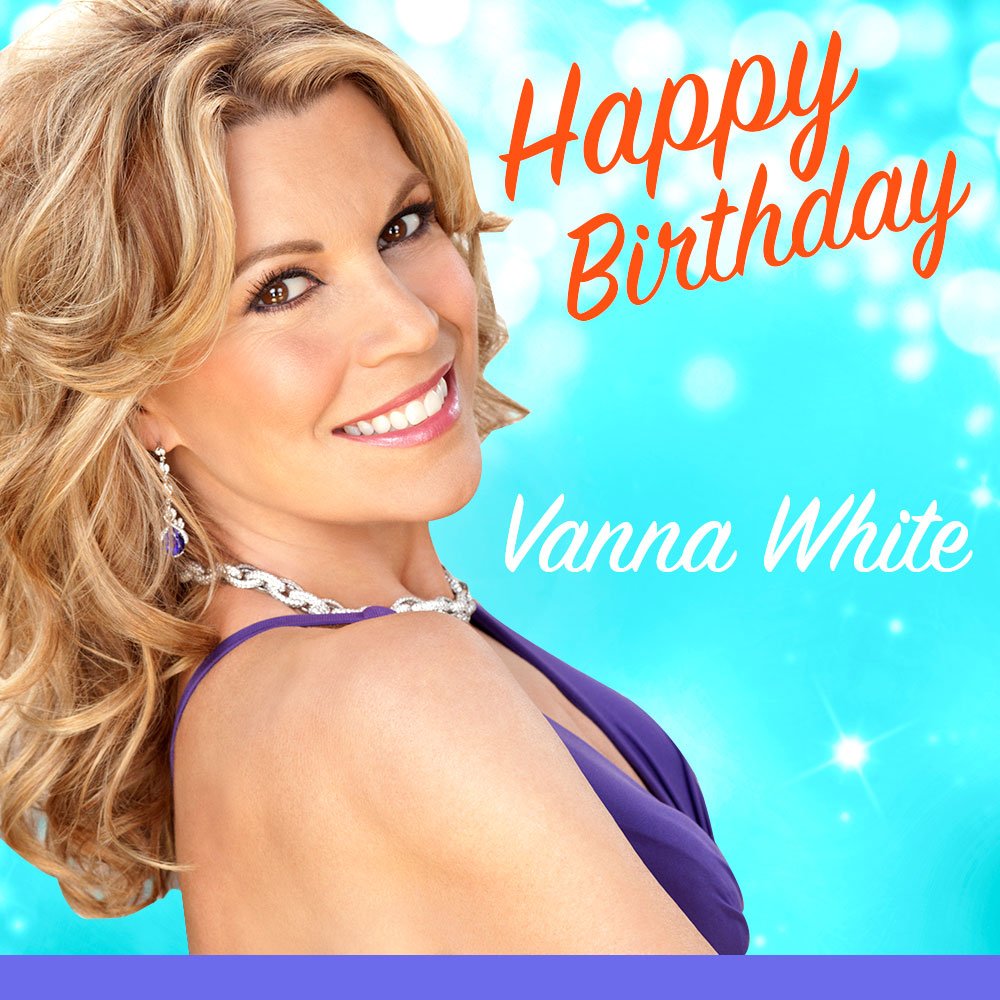 Happy Birthday, Vanna White!     