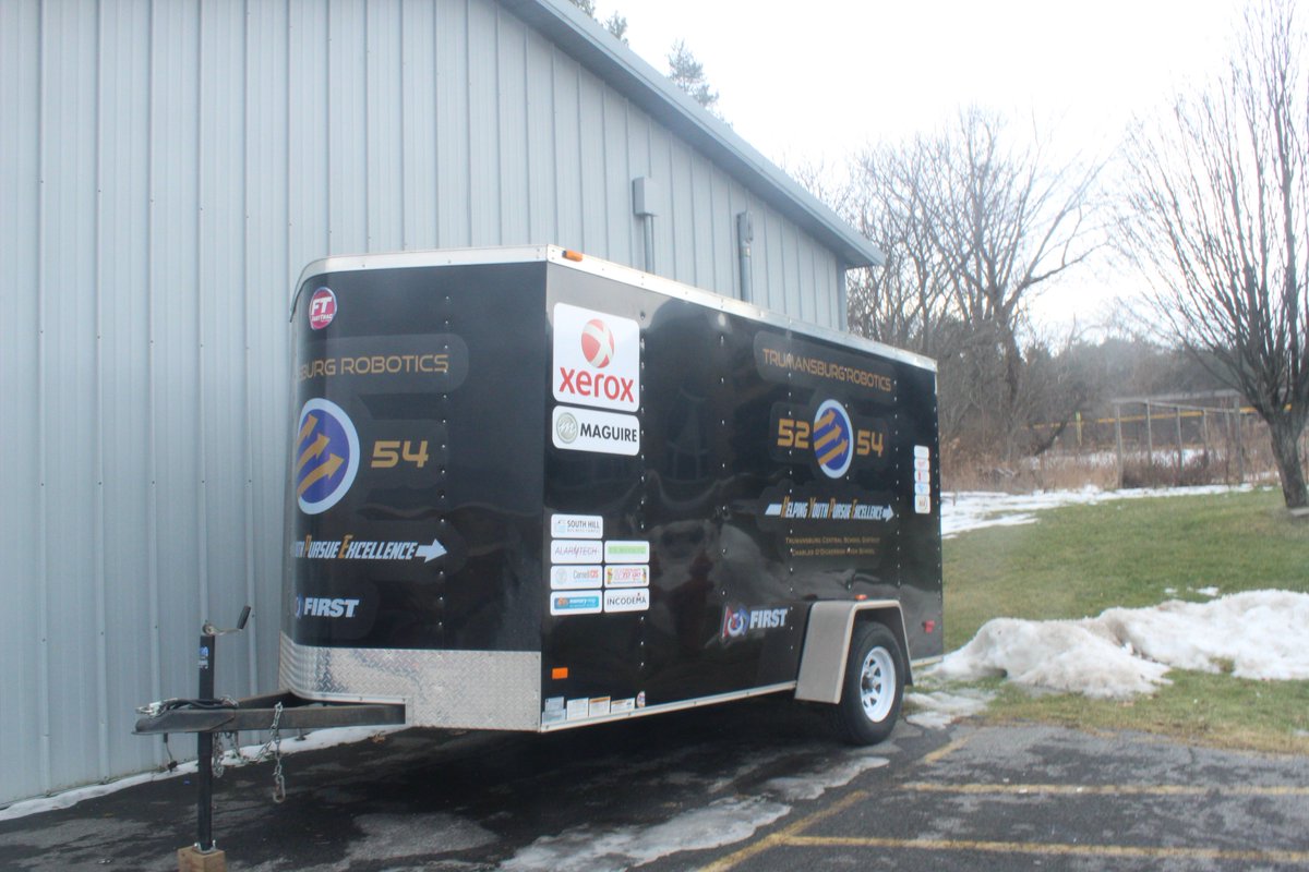 FRC 5254 HYPE has a new trailer! Thanks to all of our sponsors who helped make it happen.