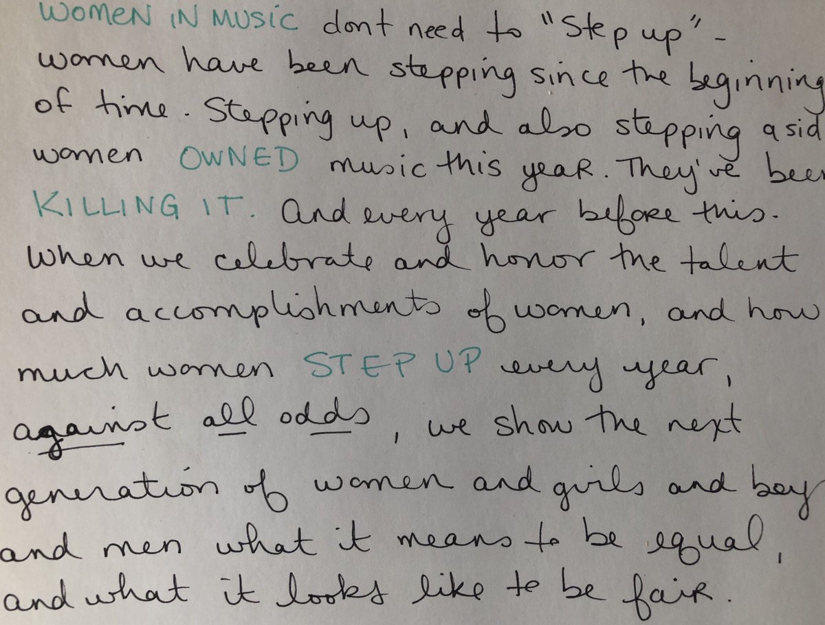 PopCrave's tweet photo. P!nk responds to #GRAMMYs president Neil Portnow saying women need to 'step up' to win more awards. https://t.co/rJIKQs202h