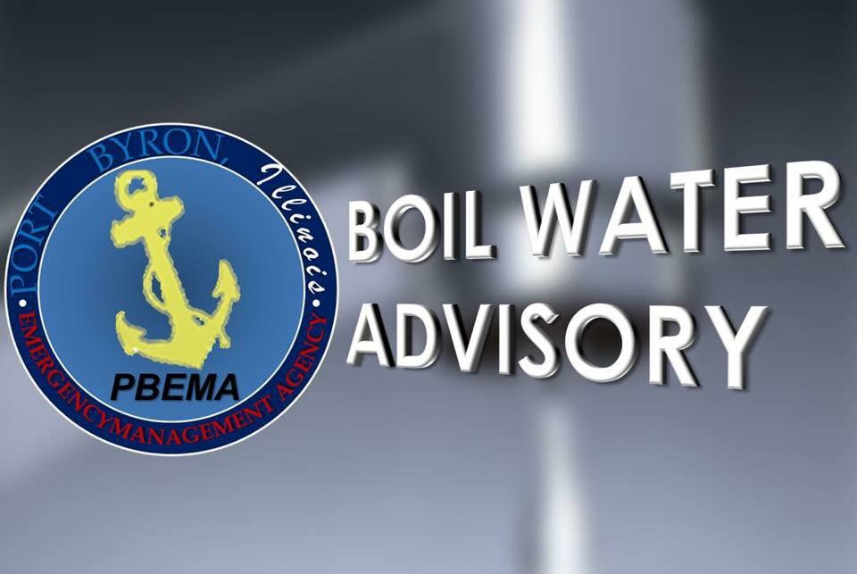 PortByronILL's tweet photo. PBEMA: Boil Water Advisory now in effect for S. Main St. between Cherry St. and Quarry St. until further notice. https://t.co/9fh5v4GoBK