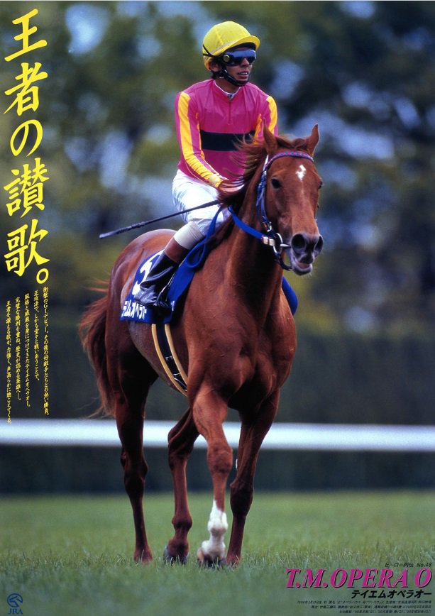 パネル JRA 競馬 ヒーロー列伝 ポスター テイエムオペラオー - その他