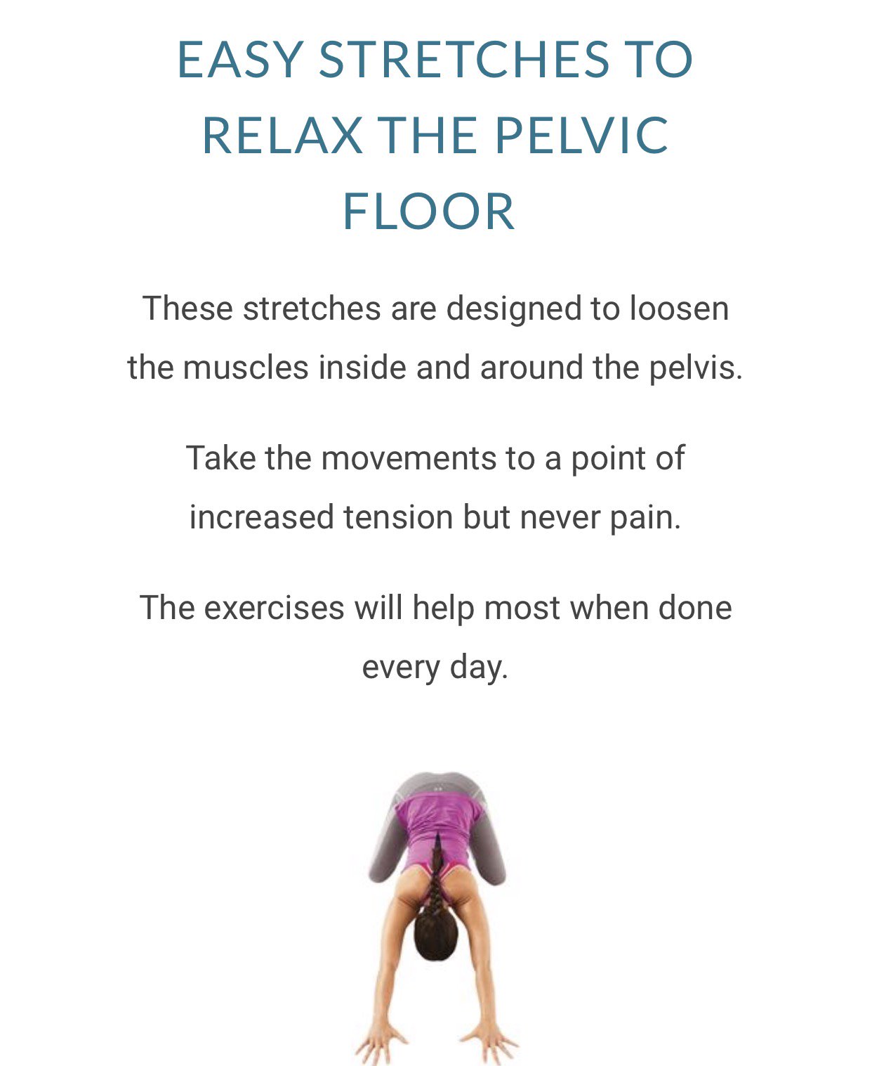 Vaginaldilator Com On Twitter If You Need Pelvic Floor Stretches