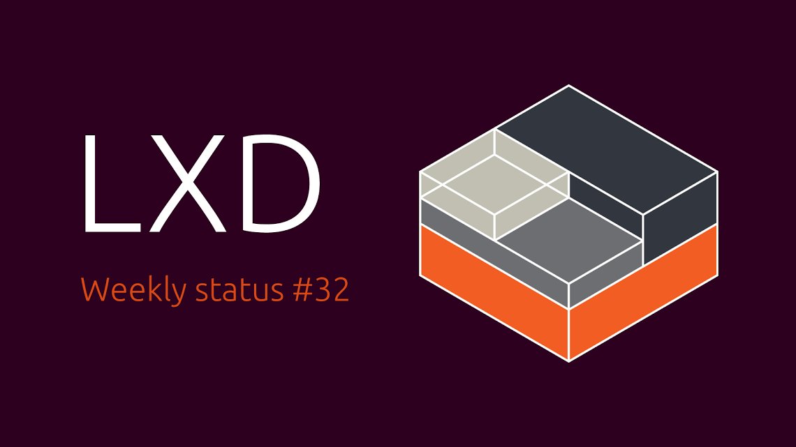 ubuntu's tweet photo. LXD Weekly Status #32 https://t.co/0Jk5BNuW3X by @stgraber https://t.co/GAPTYxC6mj