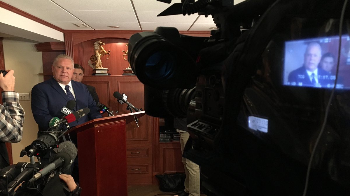 STORY: Doug Ford to run for leader of Ontario PC Party bit.ly/2DM34ID https://t.co/qpJdlFXrvk