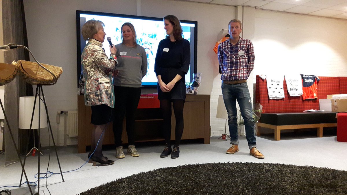 De drie stagiair koersdirecteuren <a href="/ChristineMos/">Christine Mosley</a> <a href="/Vera_Koedooder/">Vera Koedooder</a> en <a href="/BerdendeVries/">Berden de Vries</a>