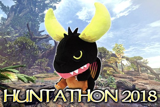 DuncanCantDie's tweet photo. Officially halfway through #Huntathon2018 and to celebrate for entering day 6, we're giving away an adorable Nergigante plush: https://t.co/PdqDyg1DBo https://t.co/itgymRG91R