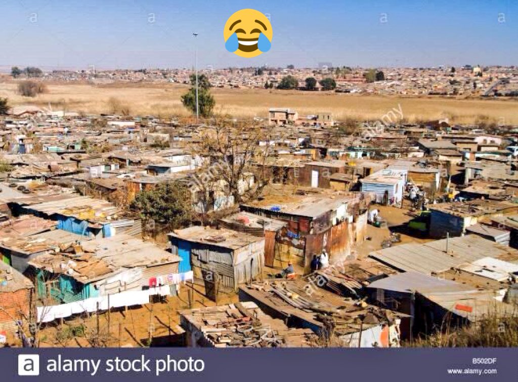 MathethaM's tweet photo. Imagine calling South Africa 🇿🇦 Kasi and feeling pompous while living in such an area! Then after being bold to call Lesotho 🇱🇸 a zoo! #SouthAfrica #Lesotho https://t.co/2SqHFDuhi9