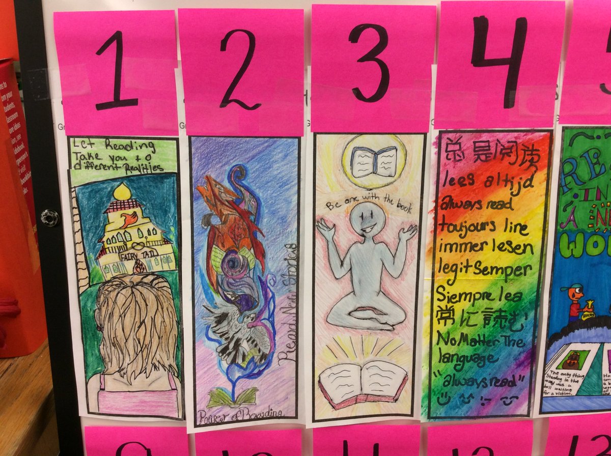 flowerlibrary1's tweet image. A closer look at our finalists. 
#bookmarkcontest @CharlesChargers @EPISDLibraries