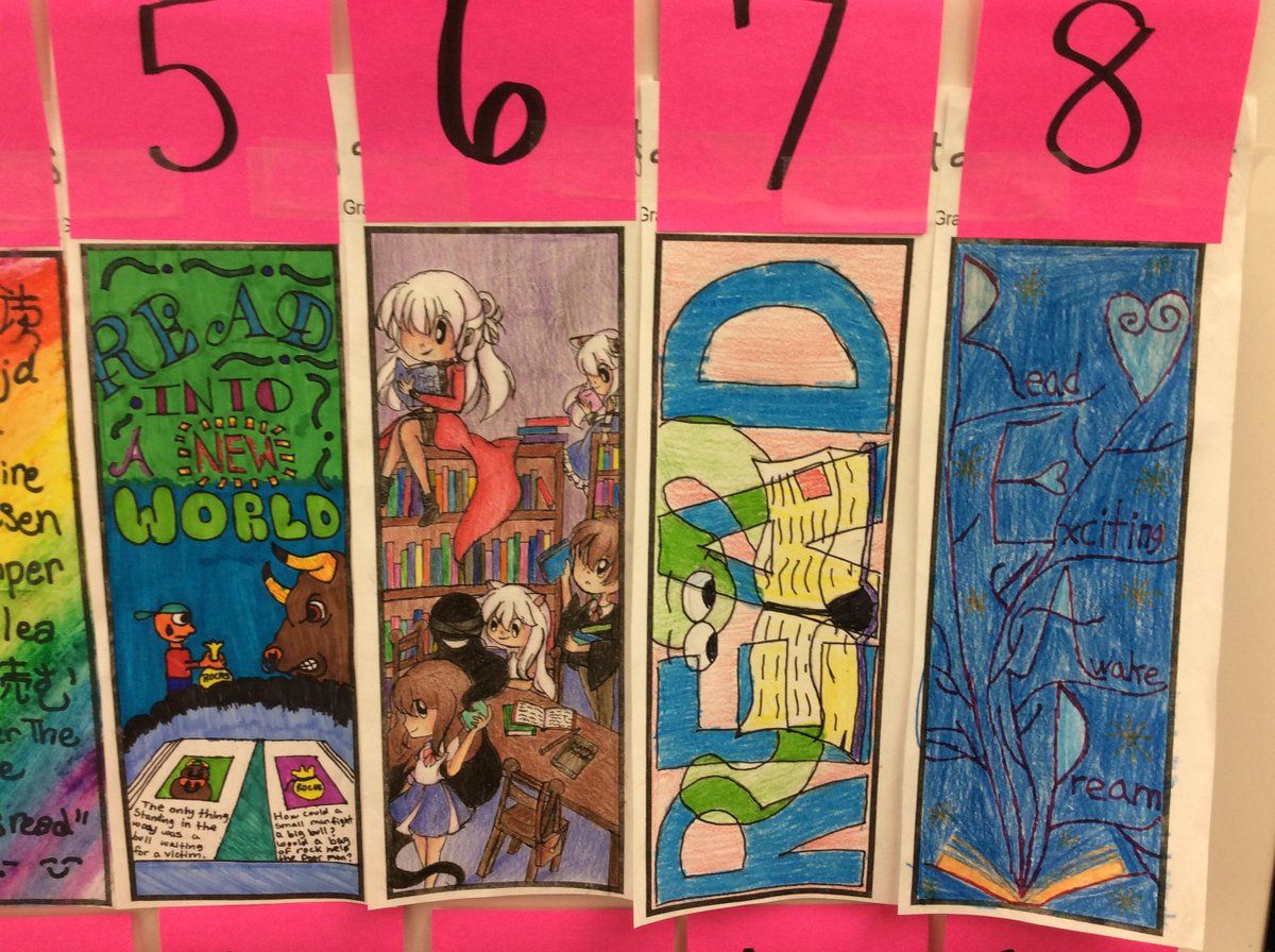 flowerlibrary1's tweet image. A closer look at our finalists. 
#bookmarkcontest @CharlesChargers @EPISDLibraries