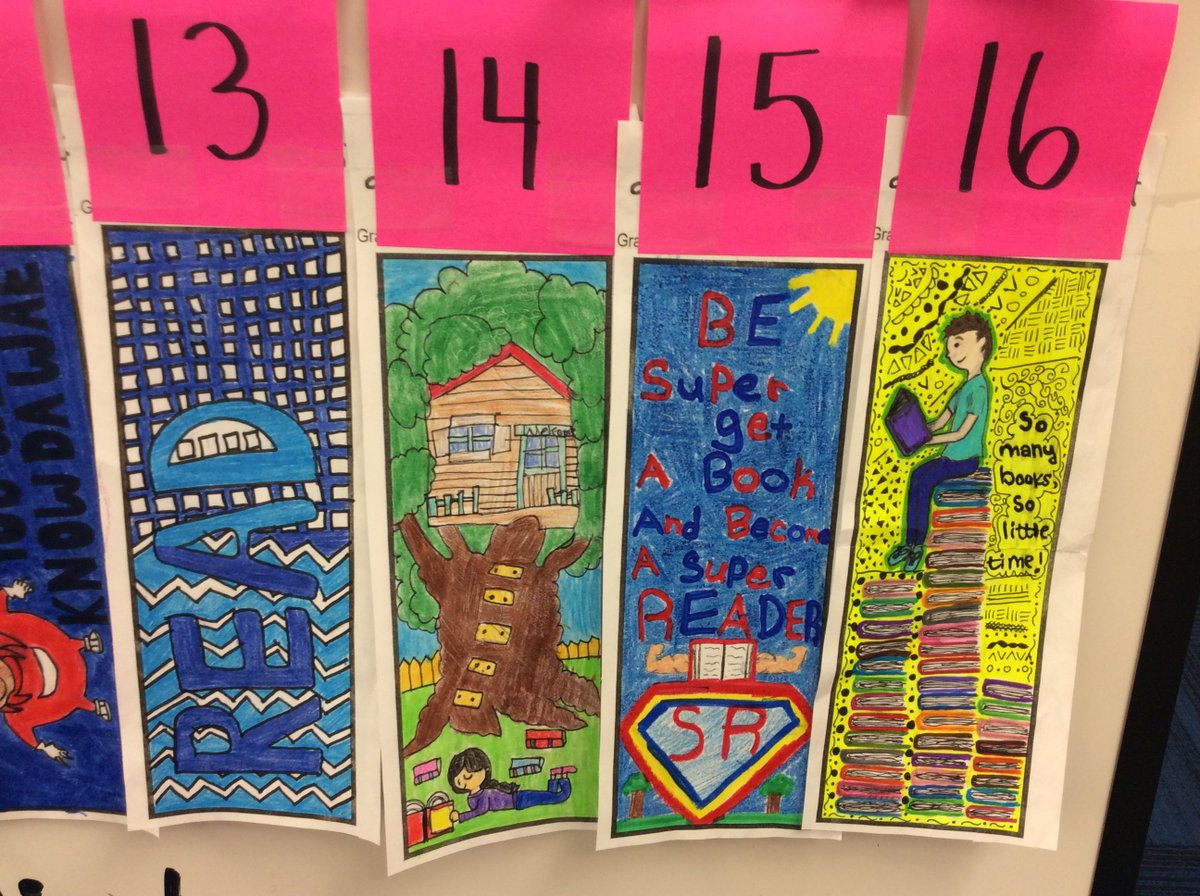 flowerlibrary1's tweet image. A closer look at our finalists. 
#bookmarkcontest @CharlesChargers @EPISDLibraries