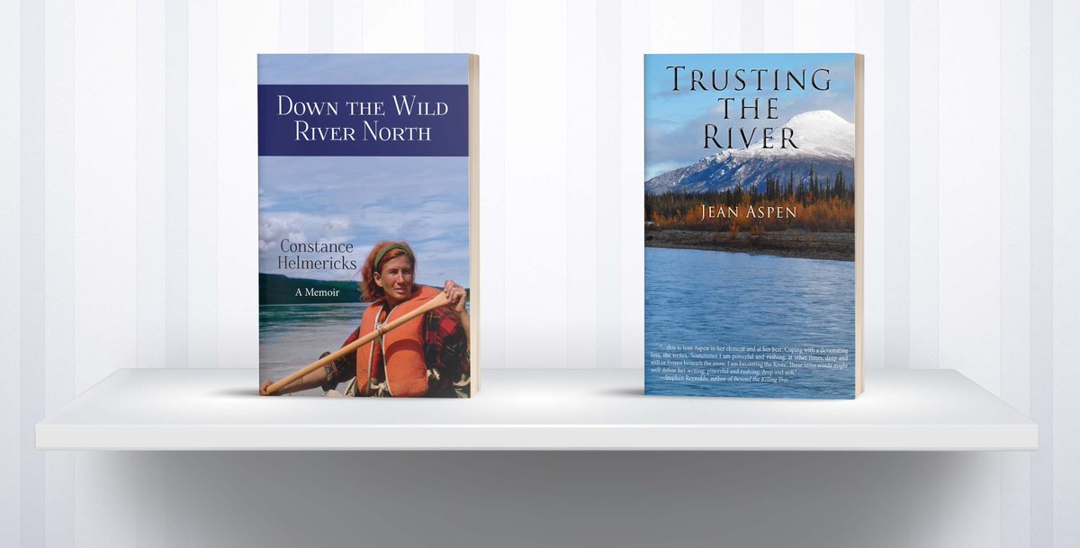 EpicenterPress's tweet photo. "These two memoirs, together or apart, are songs to the value of wilderness, the attachments of family and the power of adventurous living," says @adndotcom of Jean Aspen's TRUSTING THE RIVER and Constance Helmericks' DOWN THE WILD RIVER NORTH  https://t.co/t67uCOYOl4 https://t.co/hykyAp16q5