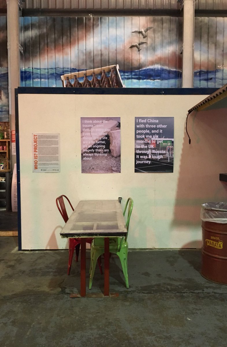 thewhoisproject's tweet photo. We are showing some posters and a new hand sewn flag at The Dock Yard Glasgow Social on last weekend.
Follow the link for more information.
New works are in the making and more information will be posted soon,so keep an eye on the page. 
#whoisprojrct #whoaretheywhoarewe https://t.co/mbzadzaatk
