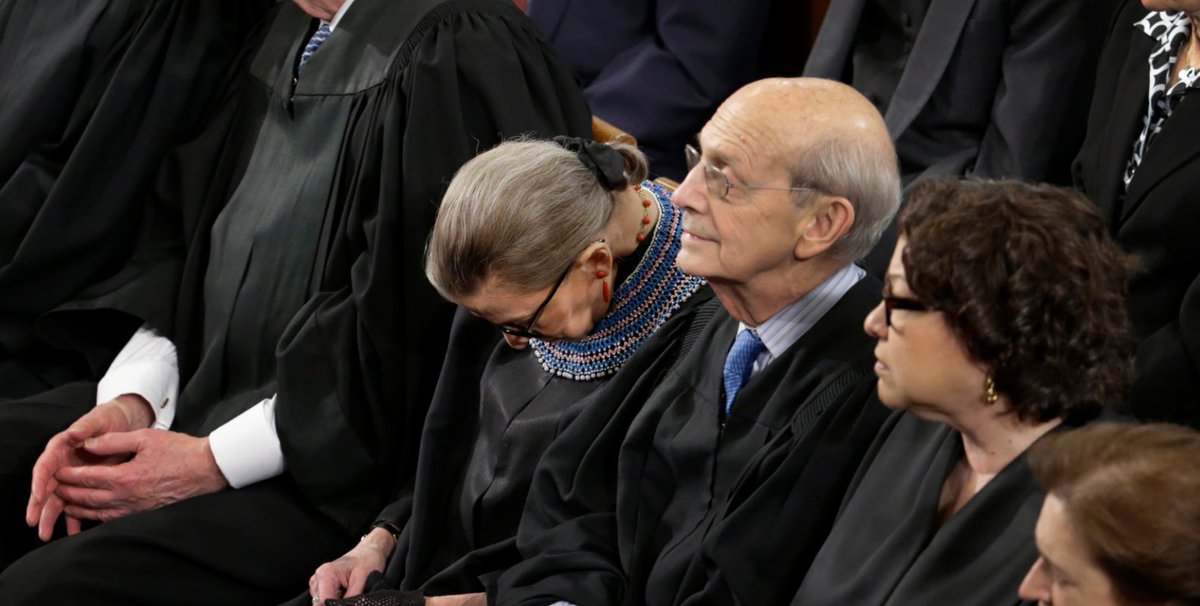 Ruth Bader Ginsburg was hospitalized....again