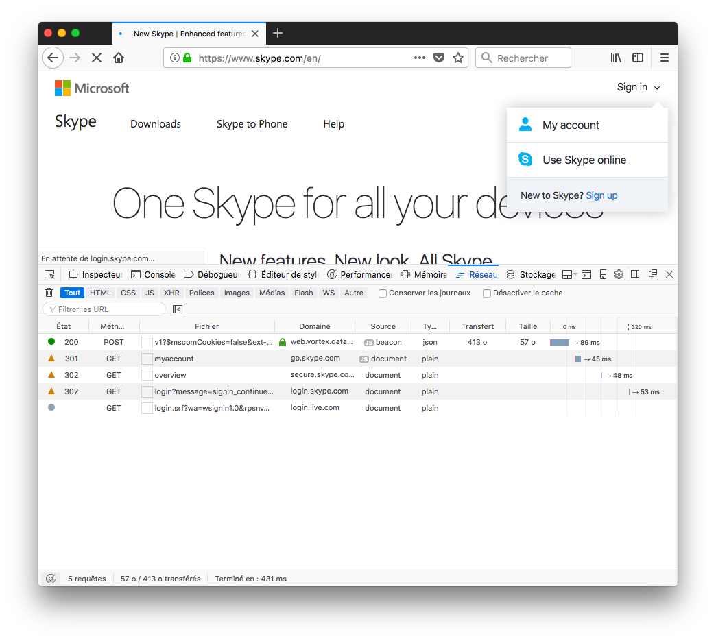 cannot connect to skype on my phone