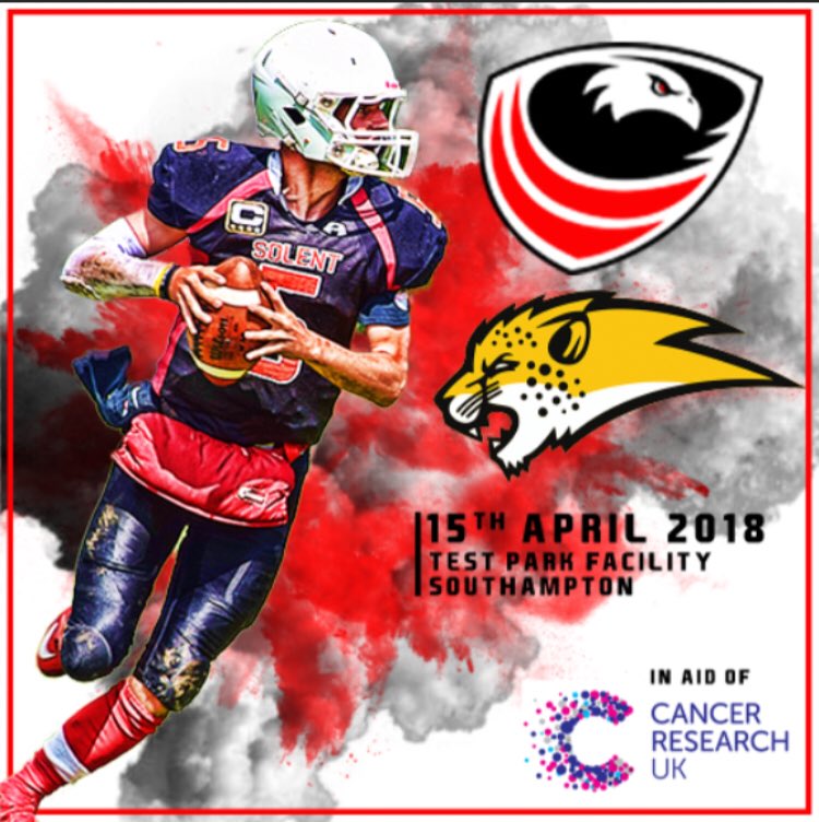 Seahawks v Cheetahs in pre-season action, raising money for Cancer Research UK <a href="/CR_UK/">Cancer Research UK</a> 

Can you RT &amp; spread the word please? <a href="/SamanthaQuek/">Sam Quek</a> <a href="/CraigDavid/">Craig David</a> <a href="/NFLUK/">NFL fan in the UK</a> <a href="/famerica/">Football America UK</a> @NFLShopEurope <a href="/walterpayton/">Walter Payton</a> <a href="/vernonkay/">Vernon Kay</a> <a href="/clairedabear85/">Claire Da Bear</a> <a href="/britishteal/">British Teal NFL.</a> <a href="/britballnow/">BritballNow</a> <a href="/Seahawks/">Seattle Seahawks</a>