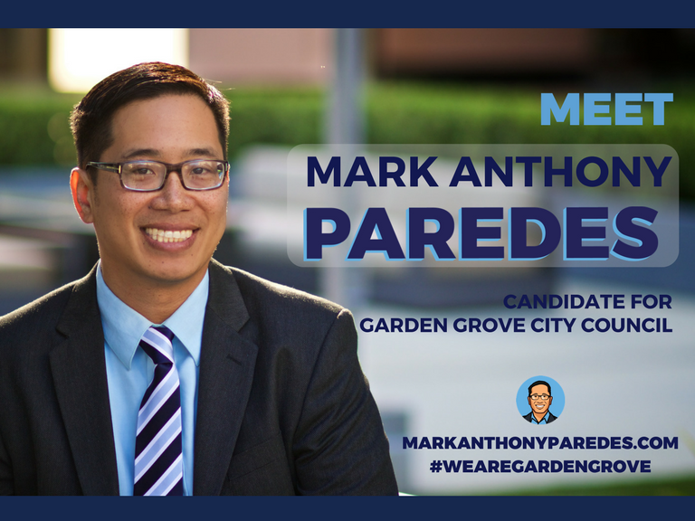 markparedes18's tweet photo. Meet Mark Anthony Paredes candidate for #GardenGrove City Council #WeAreGardenGrove  #Paredes4GardenGrove #MarkAnthonyParedes #OrangeCounty https://t.co/19ZBzGBzLL https://t.co/xlRNOSBacw https://t.co/CrR1fxgiSN