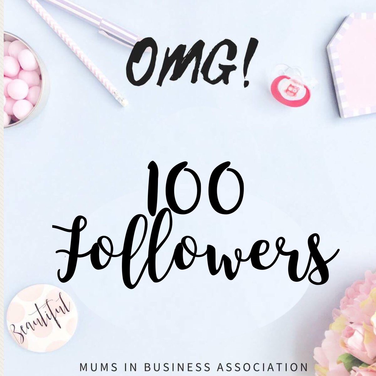 Wow we've reached 100 followers on Twitter. Thanks so much for your support #mibahour