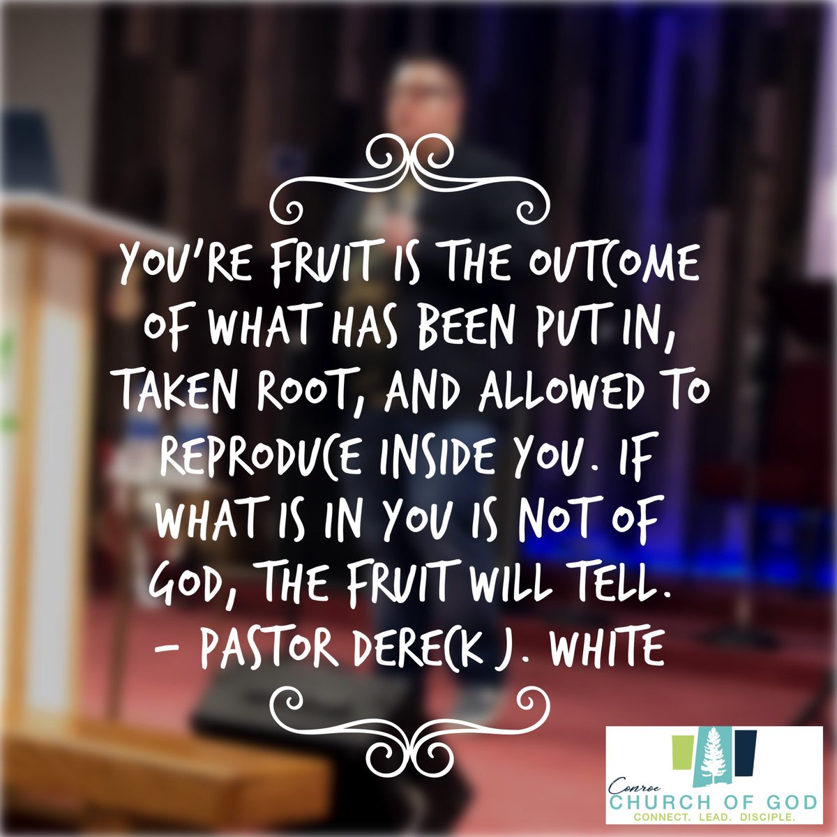 FWCConroe's tweet photo. TWO POWERFUL IMPACTFUL SERVICES YESTERDAY! We are STOKED about this year as we are seeing the hand of God in ALL aspects of our church. Here is the #QuoteoftheWeek from our Pastor, @RevDereck! Be blessed! #ConroeCOG #ConnectLeadDisciple #Growin2018 https://t.co/b5FOl3WcMB