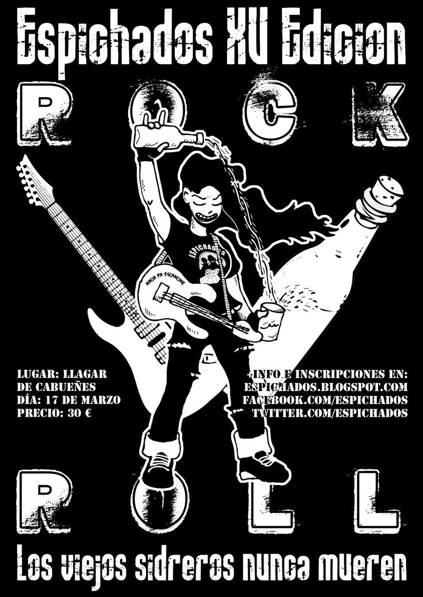Espichados's tweet photo. Ya está aquí el cartel oficial de Espichados 2018! 😋🥁🎸
https://t.co/4ZBpyqjXLF 
#Espichas #EspichaCreativa #FiestaDeLaSidra #LlagardeCabueñes #Gijón https://t.co/SDLPPZ0syy