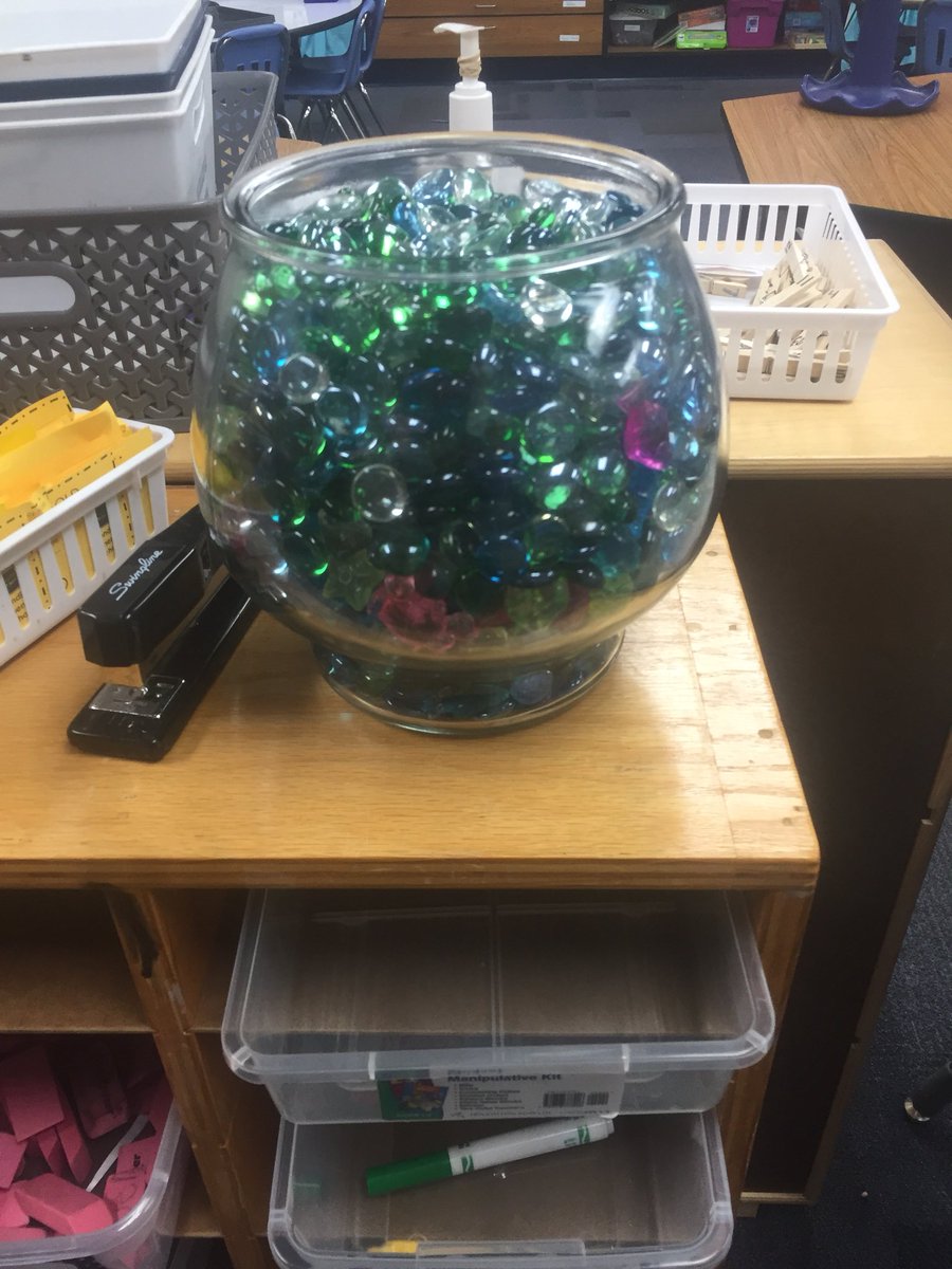 They did it again!!! The class filled their marble jar with their great behavior! Get ready for a celebration on Friday! #gonuggets #funinfirst