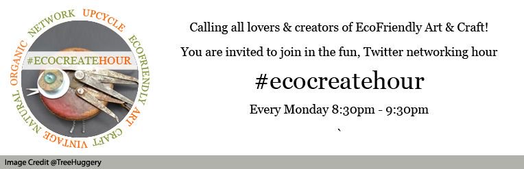 Thank you to everyone who's joined us tonight for #ecocreatehour! Same time next week?
