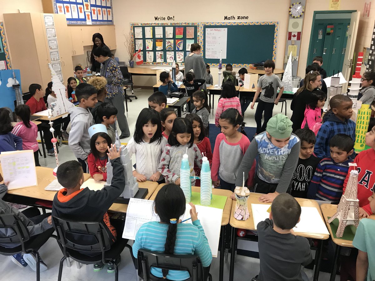 Mrs_Loreti's tweet photo. Grade 3 Structures Fair! @FernforestPS https://t.co/dqHaHNEMtI