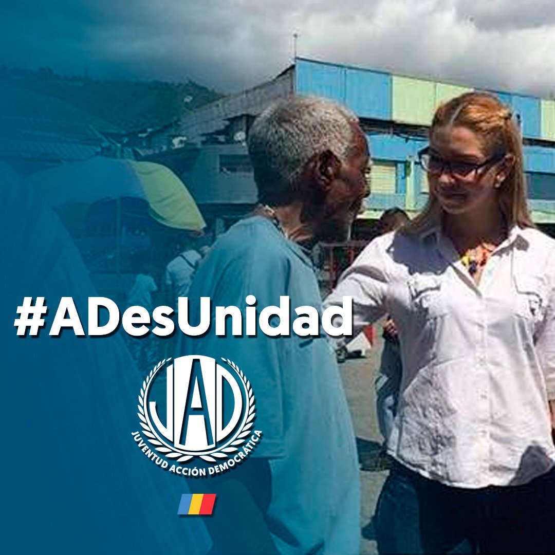 JAD_Venezuela's tweet photo. Ningún obstáculo hará que esta lucha por Venezuela se detenga, seguiremos trabajando por la Unidad, Venezuela se lo merece #ADesUnidad https://t.co/0xFWRQAXa7