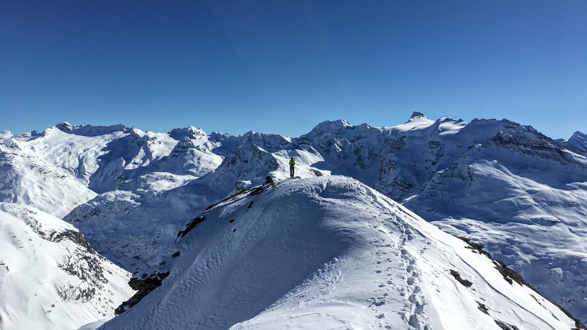 guidespacekilly's tweet image. Qu&apos;elles étaient belles les brillantes montagnes de la Vanoise aujourd&apos;hui, peut-être plus belle qu&apos;hier et qui sait moins que demain...