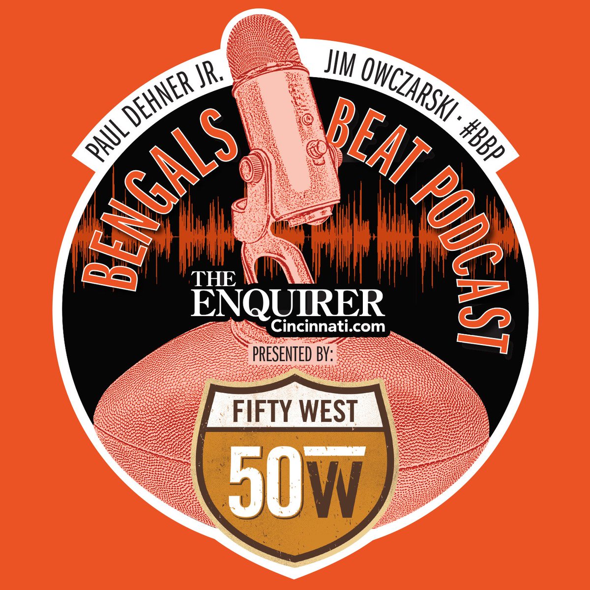 pauldehnerjr's tweet photo. Latest #BBP now posted. @JimOwczarski and I react to all things Mike Brown conversation and #Bengals rumblings from Senior Bowl week. Plus, McCarron update, #OptimisticBobby, your Twitter questions and power ranking a 64 box of Crayolas. https://t.co/1obzrRQUlh https://t.co/cIRd2JflXT