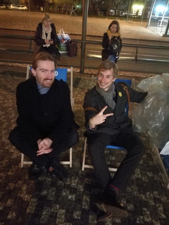 Mnoho díků <a href="/googlepartners/">Google Partners</a> za merch. Hodil se dřív dřív než jsme čekali! S <a href="/andheller/">André Heller</a> #czgad #lehatkofortrainers