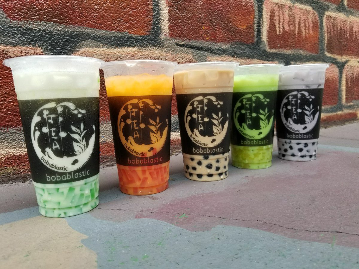 <a href="/bobablastic/">Bobablastic</a> come by for some of your favorite flavors. Almond milk tea w/green apple jelly. Mango tea w/strawberry jelly. Milk tea w/boba. Honeydew w/mango jelly. Taro milk tea w/boba.

#bobablastic #bubbletea