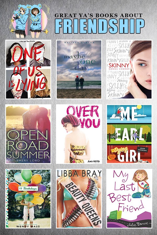 coolstuffbuy's tweet photo. Great YA's Books About Friendship More info: https://t.co/x8fNkE8Que 

#AFirstBookOfFriendship #BestNovelsAboutFriendship #BookForYoungAdults #BookForYoungAdultsAboutFriendship #BooksAboutTeenageFriendship #BooksForBaby #BooksForYoungAdults #ChapterBooksAboutFriendship https://t.co/3sF2f0oE63