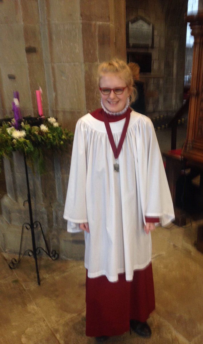 AsaphAssoc's tweet photo. Congratulations to Bethan promoted to senior chorister @StAsaphCath @StAsaphDiocese - well deserved 😊 #commitment #learning https://t.co/Cd5vTc76R3