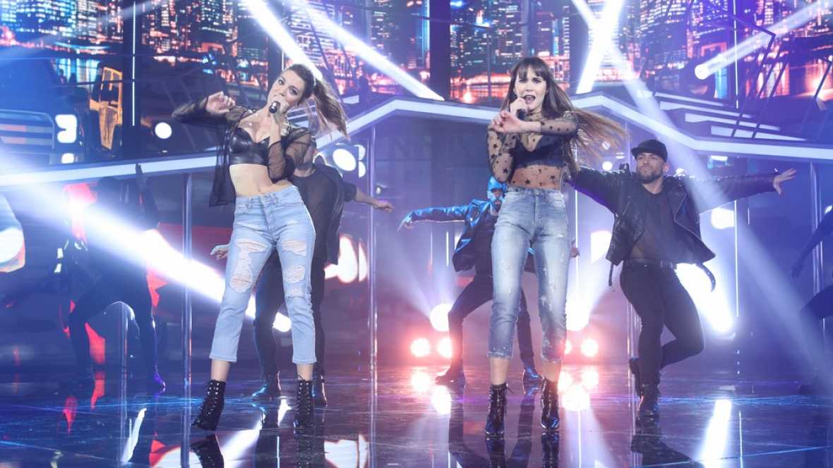 Aitana y Ana Guerra han puesto patas arriba el plató de <a href="/OT_Oficial/">Operación Triunfo</a> y a media España con 'Lo malo' de Brisa Fenoy rtve.es/v/4444395/ #AitanaWar #EurovisionOT #OTEurovision
