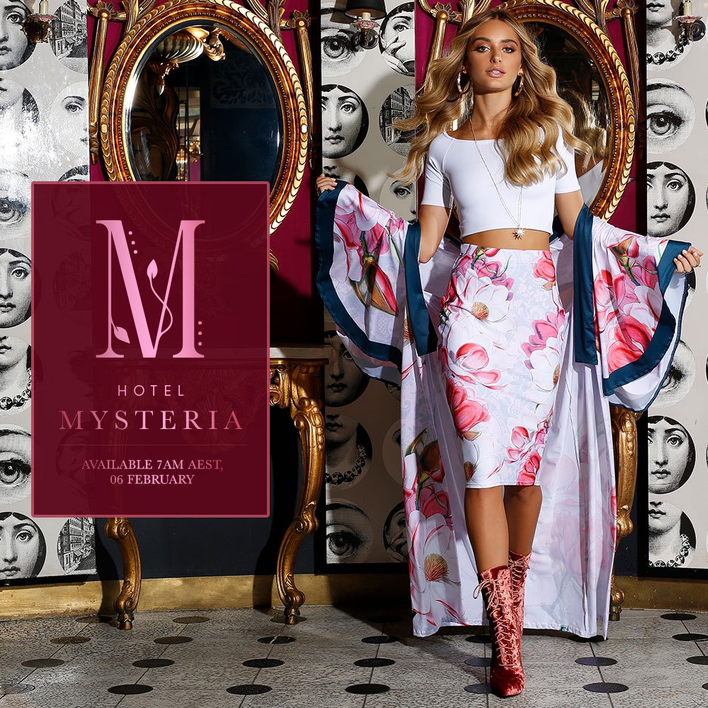 BlackMilkTweets's tweet photo. Hotel Mysteria opens its doors at 7am Tuesday, February 6 AEST.

Find out more: https://t.co/LKKQikoGaC https://t.co/qeuVLbQ74z