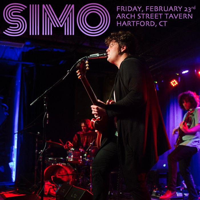 JUST ANNOUNCED: Friday, February 23rd at Arch Street Tavern in Hartford, CT. Tickets available at ticketfly.com/event/1638064