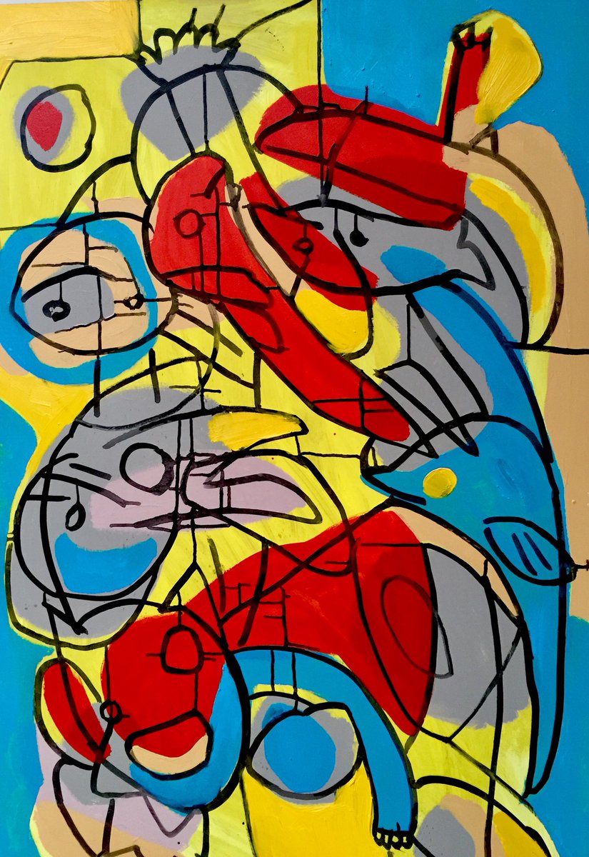 ArtSide2's tweet photo. Please retweet if you like this work # 261: #Helmuts Carreer-nazi’s. #contemporaryart #artinvestment #moma #artnet https://t.co/92WbuxOOSe