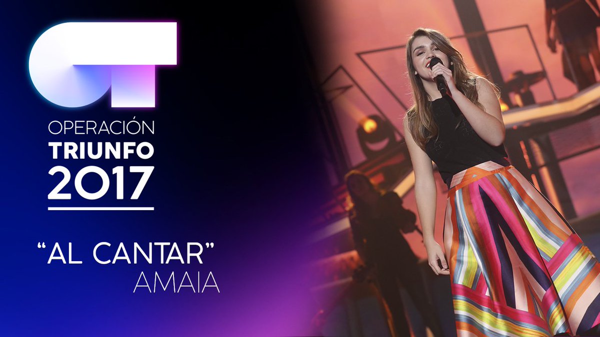 😎  Ya tienes en nuestro 🔴CANAL 24H🔴 “Al Cantar” de <a href="/RozalenMusic/">Rozalén</a> cantada por Amaia aquí 👉 youtu.be/NCOU4PWnlKw #EurovisiónOT