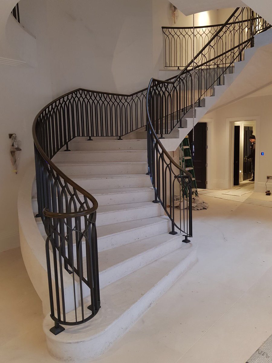 Sutton Coldfield finished balustrade