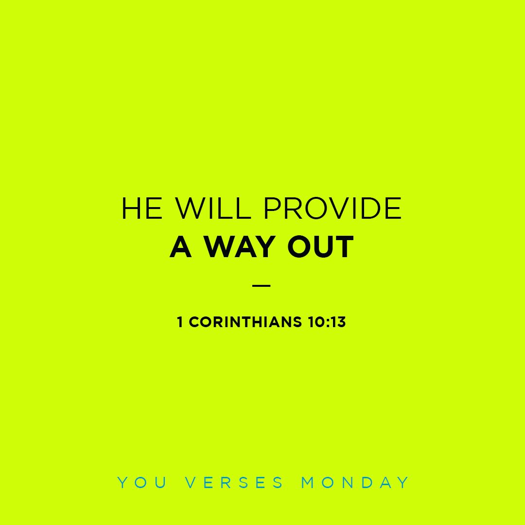 _TrinityNewYork's tweet photo. Though we may be tempted to sin, we don't HAVE to! As we near the end of our fast, let’s remain steadfast in God’s Word so that when we face temptation of any kind, we can always discern the way out God has given us. #Soul30 #YouVersesMonday #TrinityHarlem https://t.co/r2kbdKvrzC