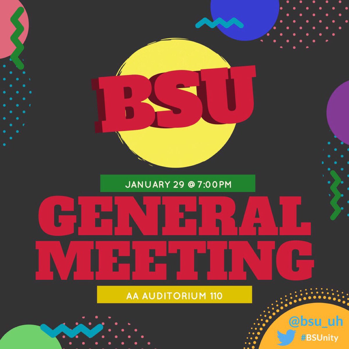 raemoondough's tweet photo. Come support the unified students of UHβπΎ #BSUnity https://t.co/5rZ5dokloy