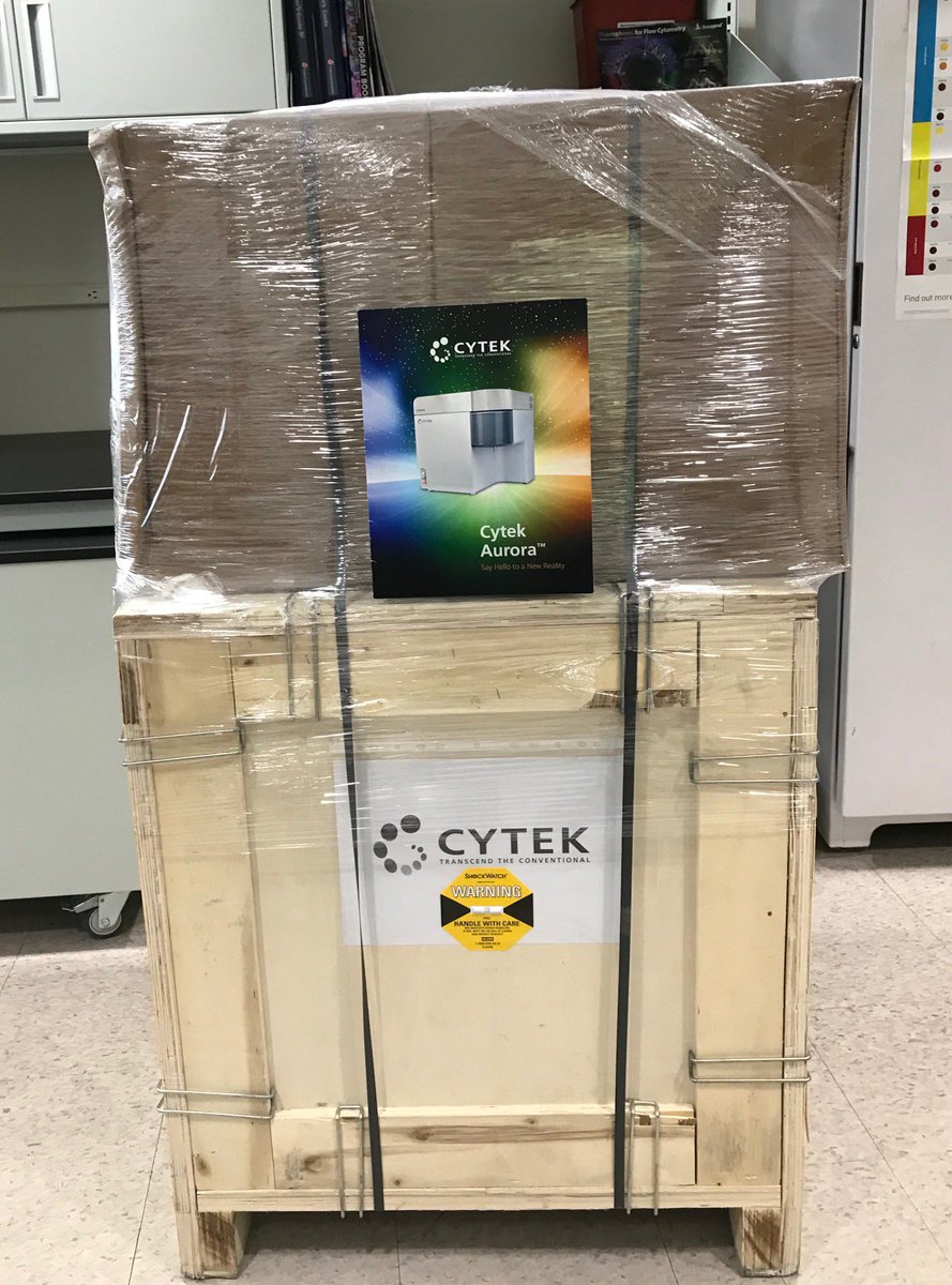 The Aurora has landed in the CSU Flow Cytometry Core 😊<a href="/CSUflowcore/">CSU Flow Cytometry Core</a>