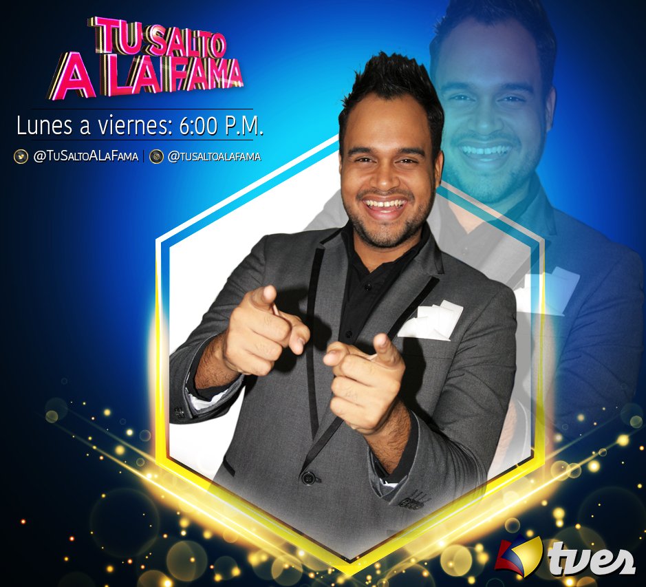 TuSaltoALaFama's tweet photo. Gracias Venezuela por tanta receptividad en nuestro primer programa, juntos seguiremos creciendo. La cita es para mañana a las 6 pm con el programa que se convertirá en el favorito de tus tardes #TuSaltoALaFamaEnTVES https://t.co/x8cBBOKGcO