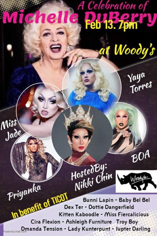 <a href="/ticot_life/">The Imperial Court Of Toronto</a> celebrating the Legendary Michelle DuBarry on Feb. 13 2018 at Woody's in Toronto with hostess <a href="/NikkiChin89/">Nikki Chin</a>