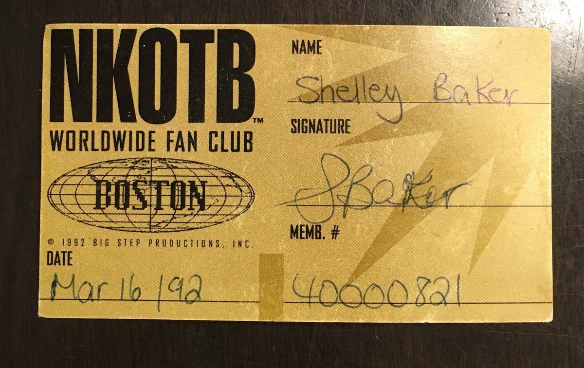 supermom5x's tweet photo. Found this when cleaning out my room @NKOTB https://t.co/h5ovmnekI6
