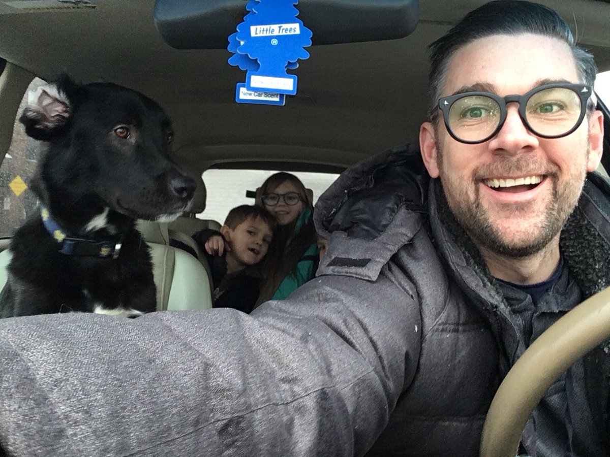 nateloucks's tweet photo. After school shenanigans. Letโs play: can you find Harry? #loucks #family #dog #dogsoftwitter https://t.co/4z6TerVQbV