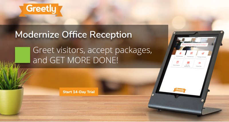 Modern Office Reception via <a href="/adhipster/">AdHipster</a> @greetly ah.ht/SylaR71B5b:rJL…