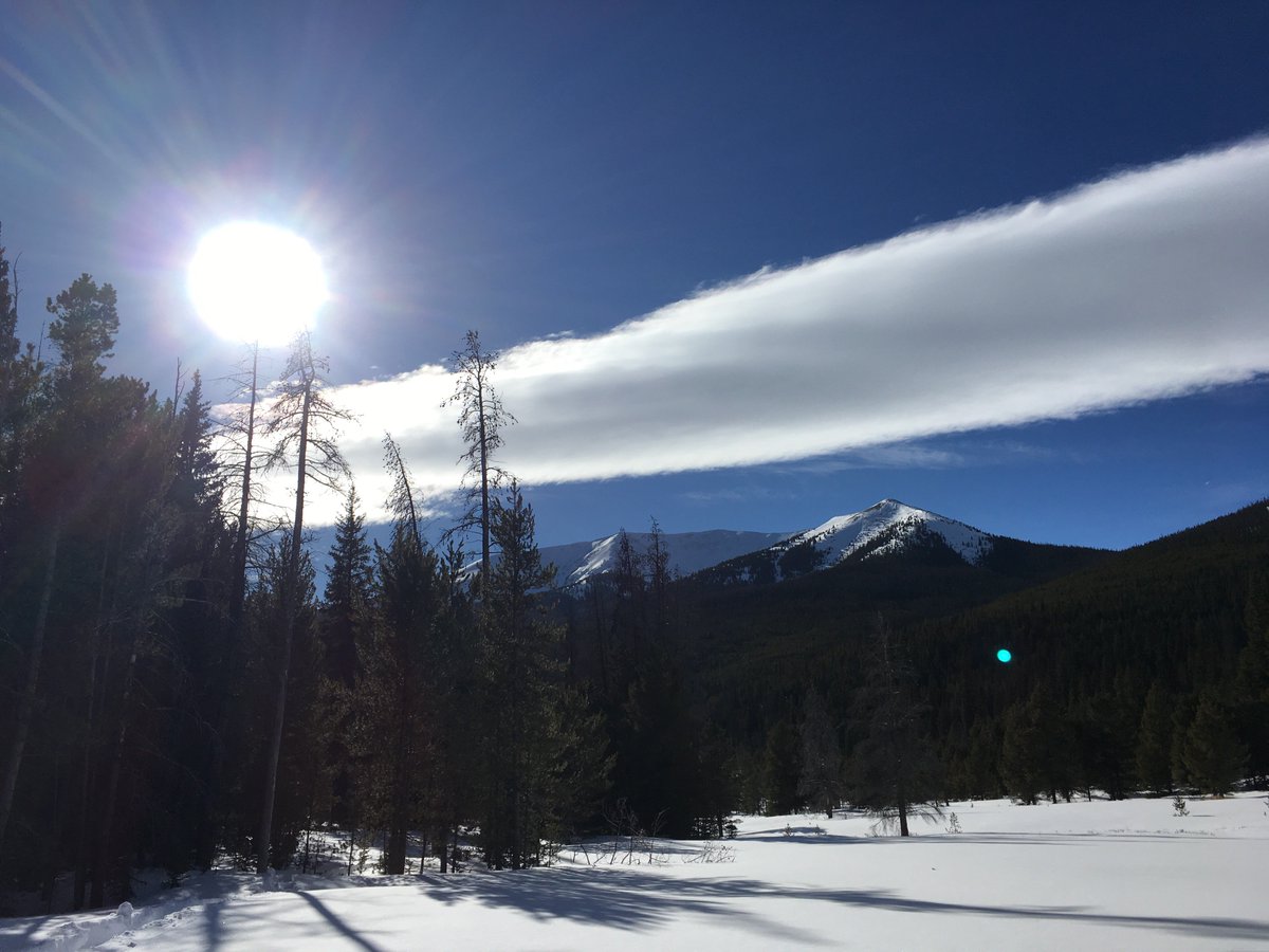 CWCB_DNR's tweet photo. Another fine day at the office #snowcourse https://t.co/8K06ialaqD