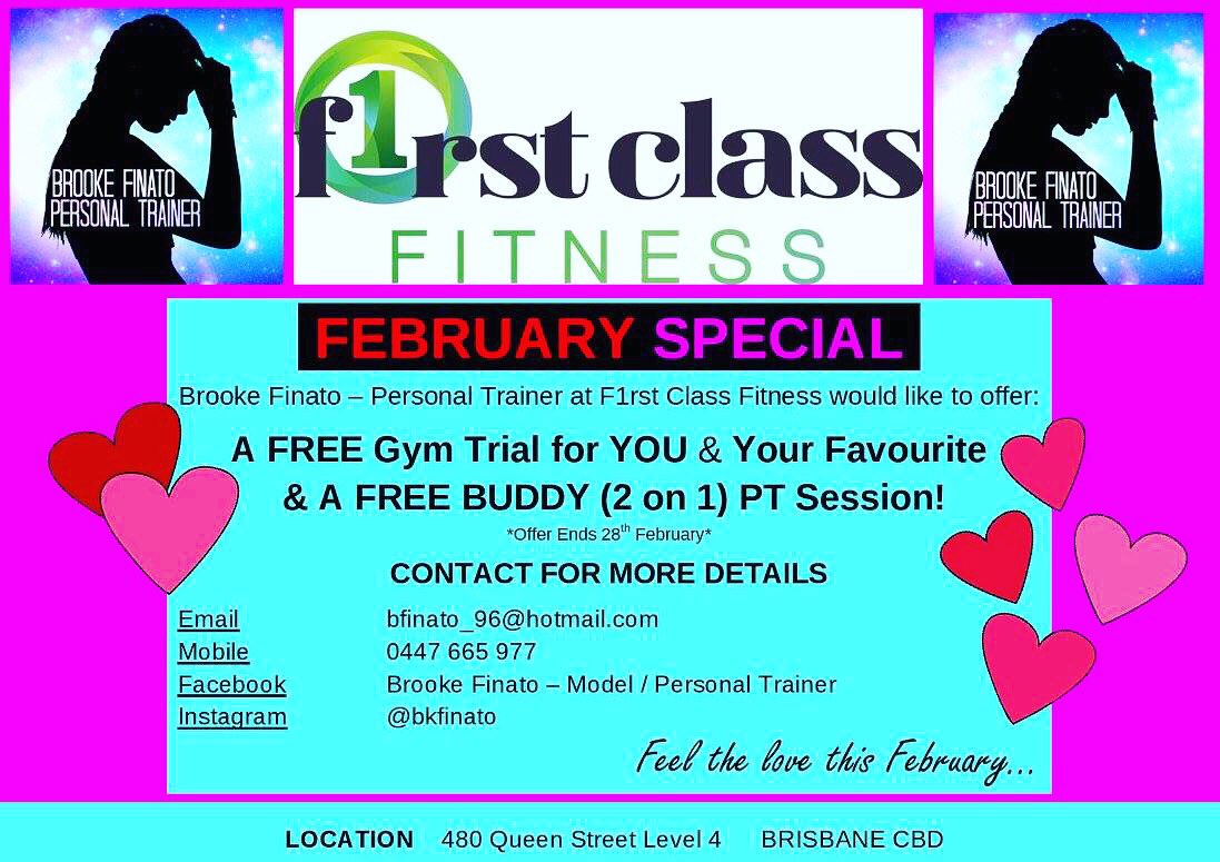 Feel the LOVE this February 💞❣️#Brisbane #personaltrainer #deal #Buddy #workout #fitness #exercise #goals #gym #free #special